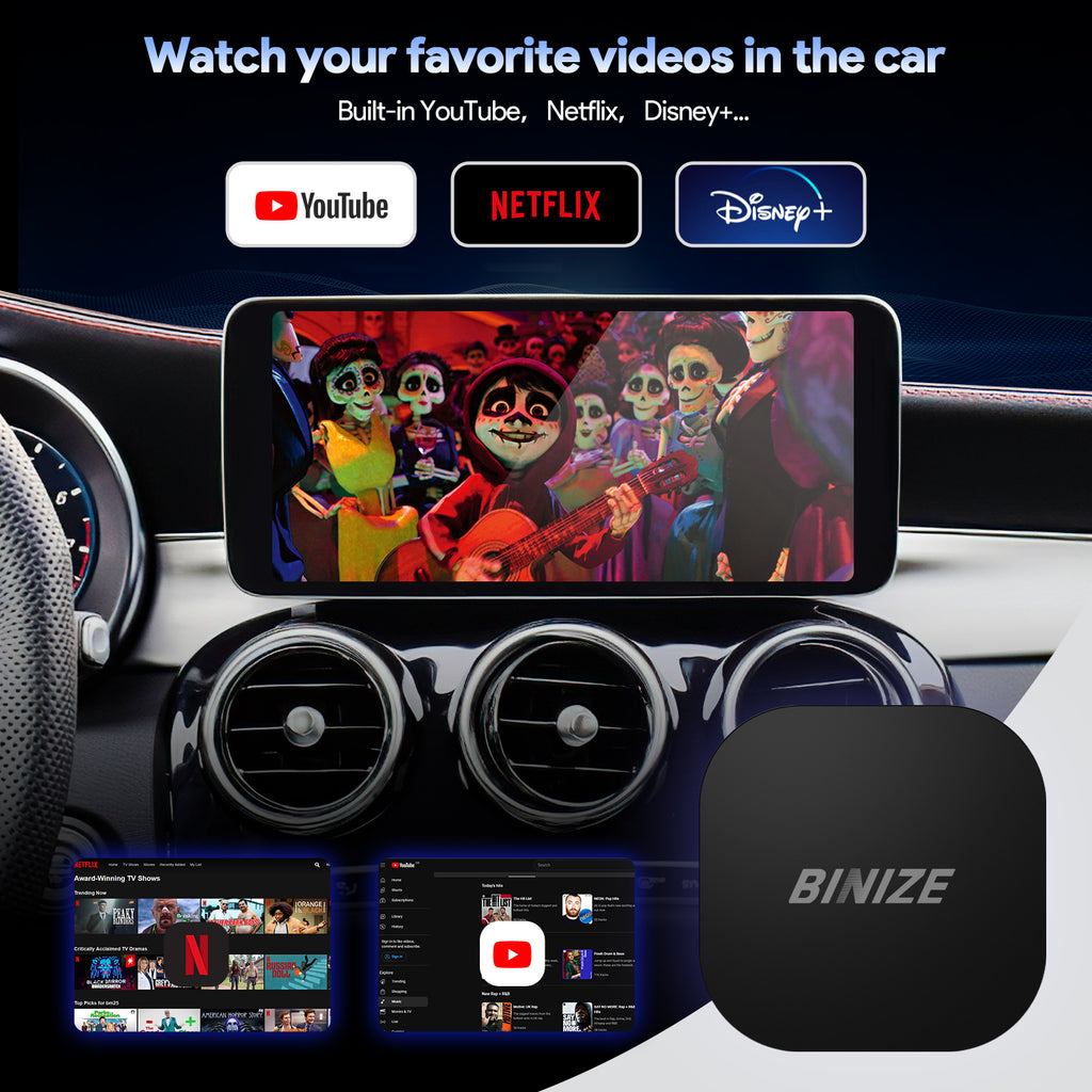 CarPlay BOX with Netflix