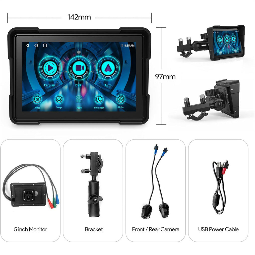 Motorcycle CarPlay Waterproof Screen