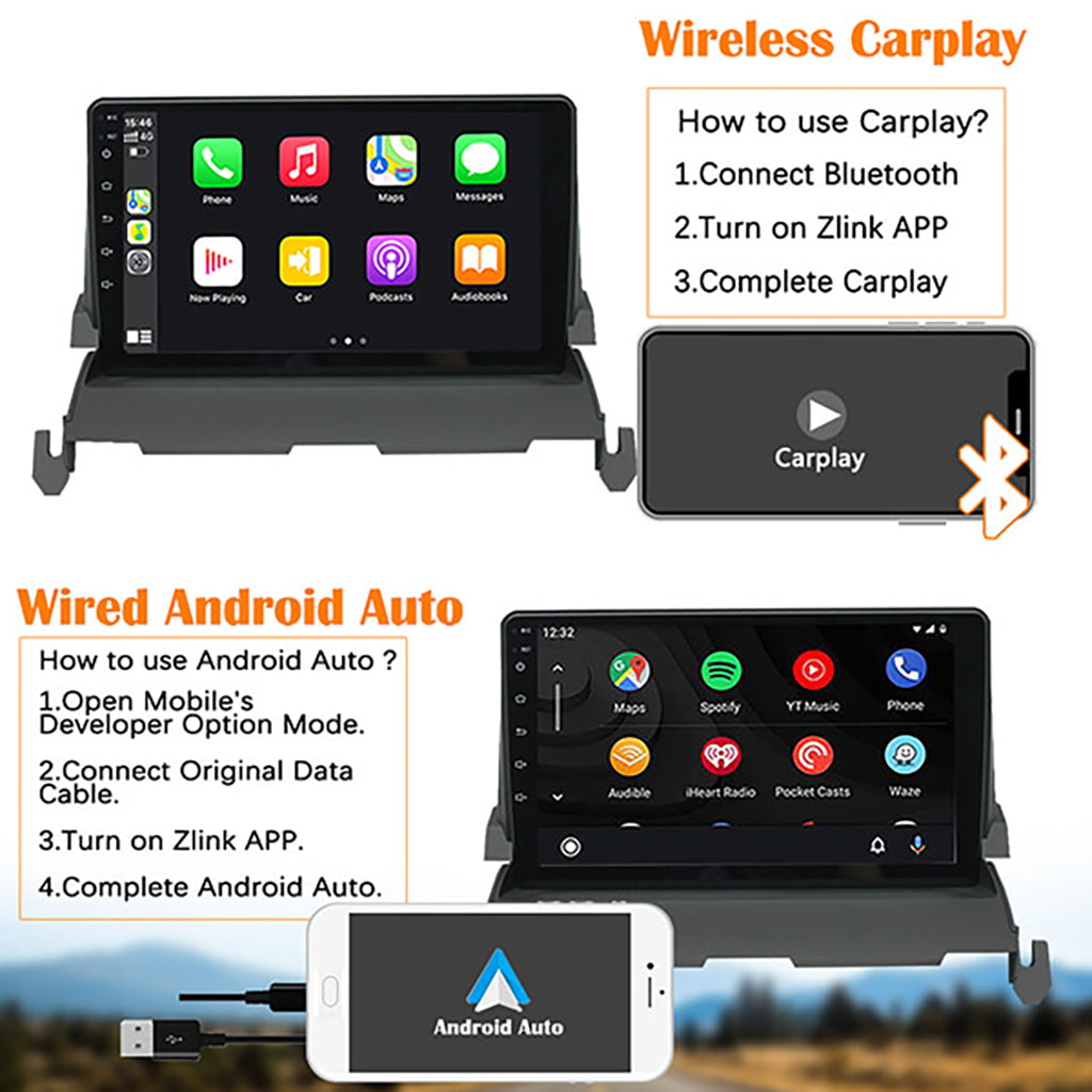 2007-2009 Dodge Caliber Carplay & Android AUTO