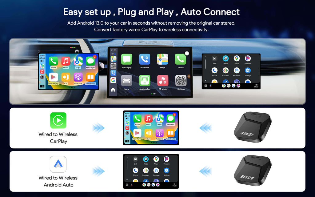 Android 13 CarPlay AI BOX