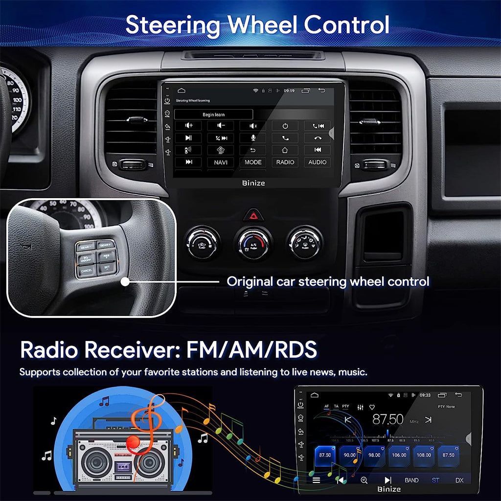 Dodge Ram CarPlay Radio