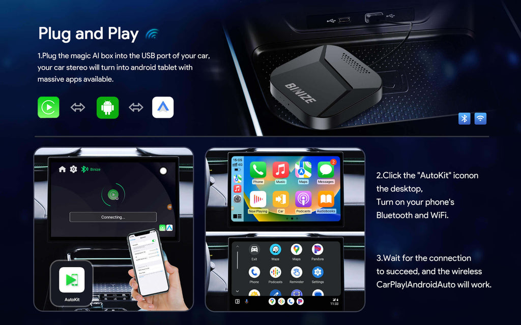 Android 13 CarPlay AI BOX