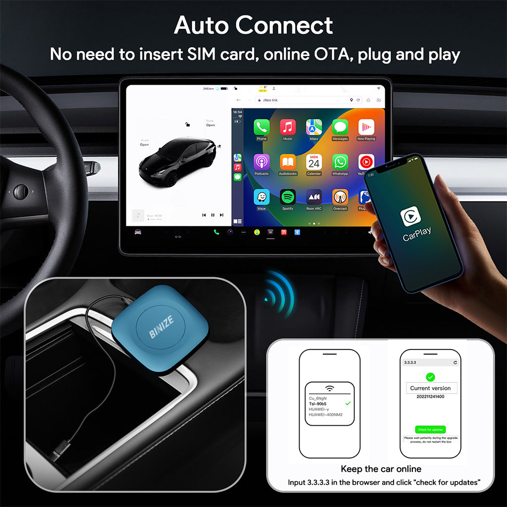 CarPlay BOX for Tesla