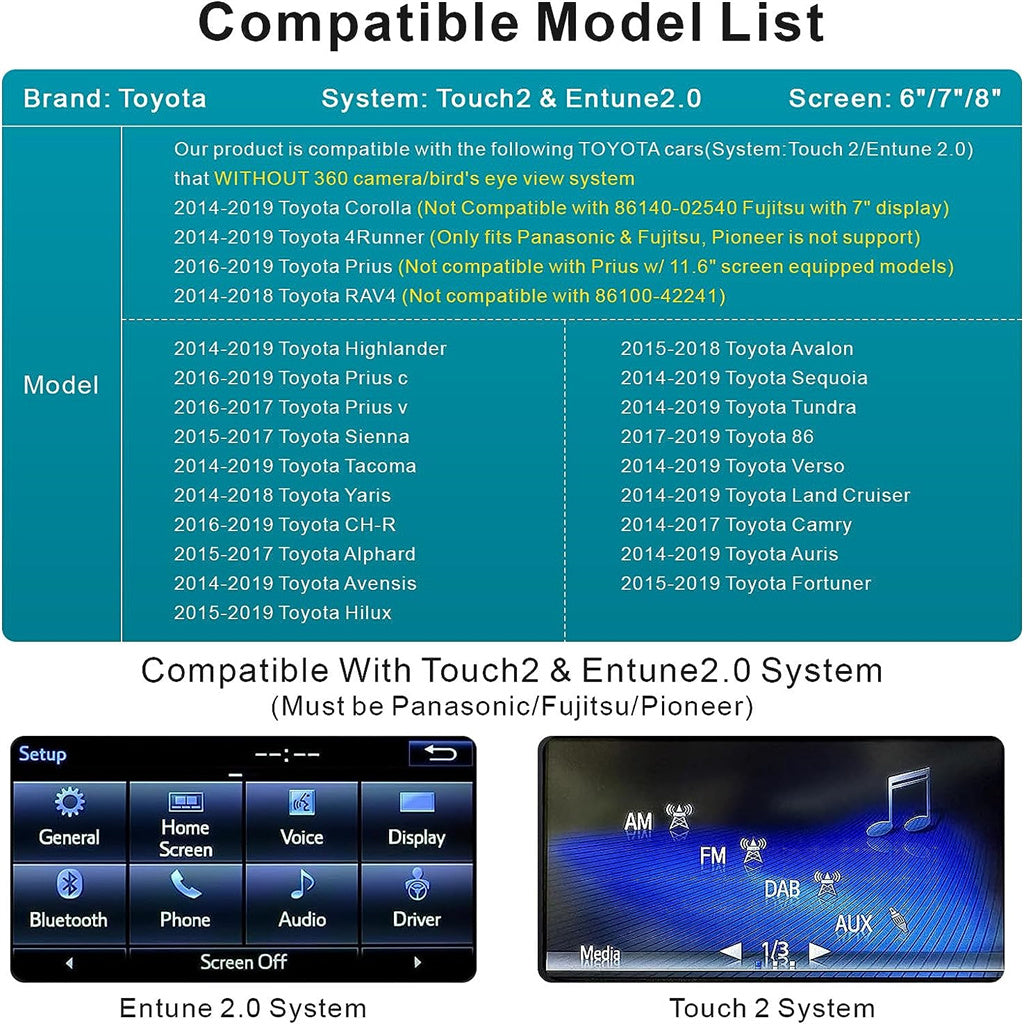 CarPlay Decoder for Toyota