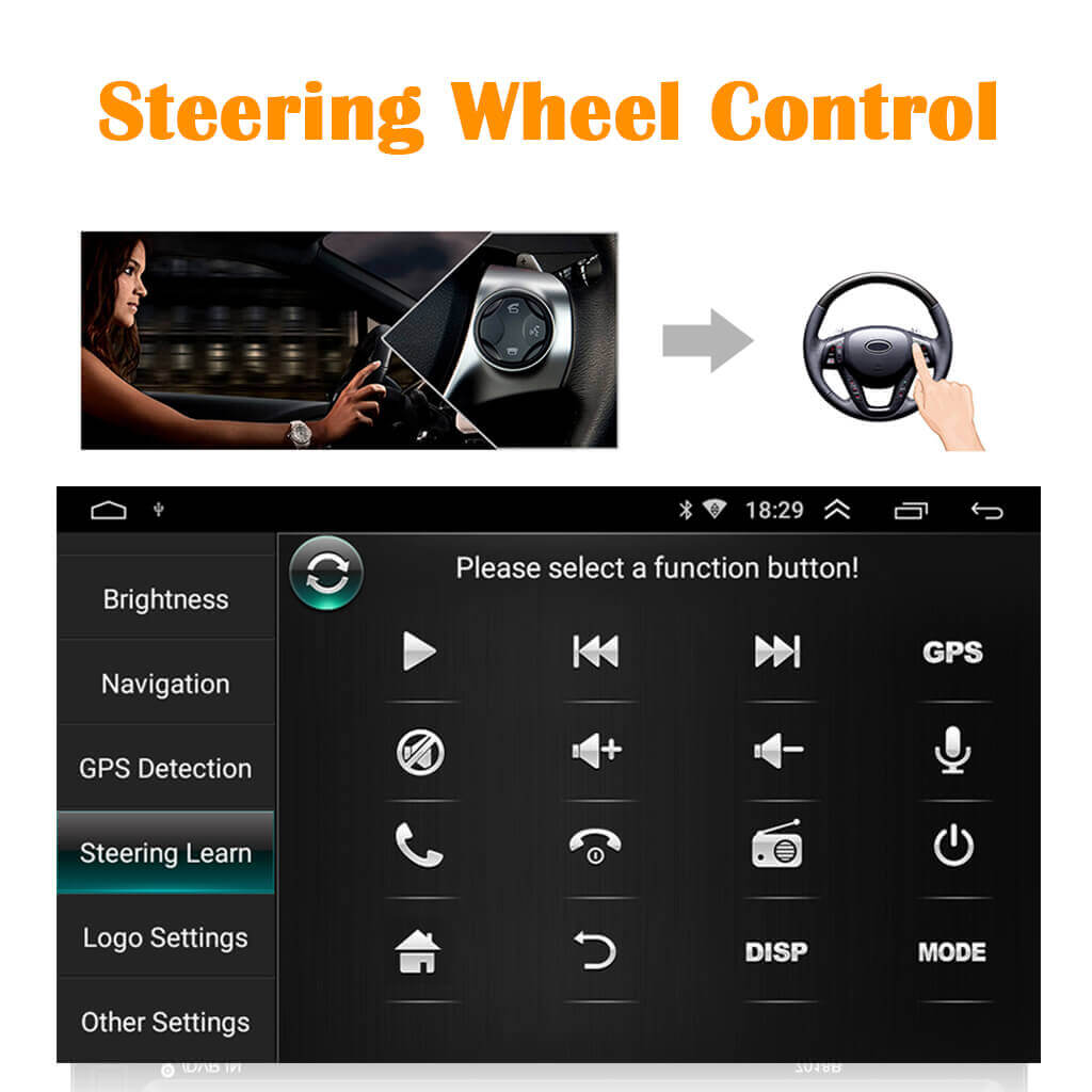 steering wheel controls