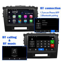 Binize 9 Pulgadas Doble Din Android Auto Radio para Suzuki Vitara