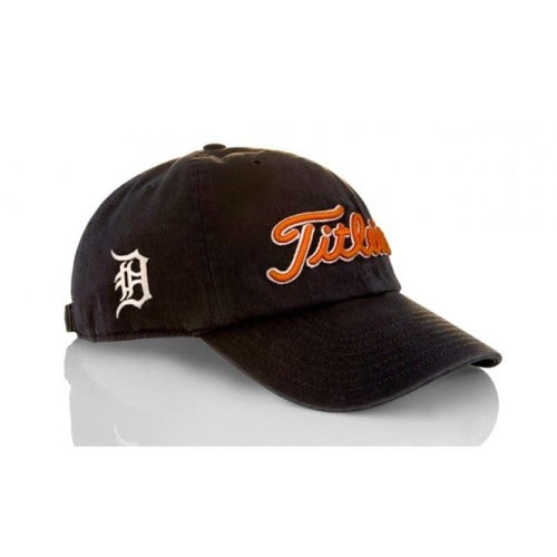 Detroit Tigers Fleece Lined Orange and Blue Winter Hat