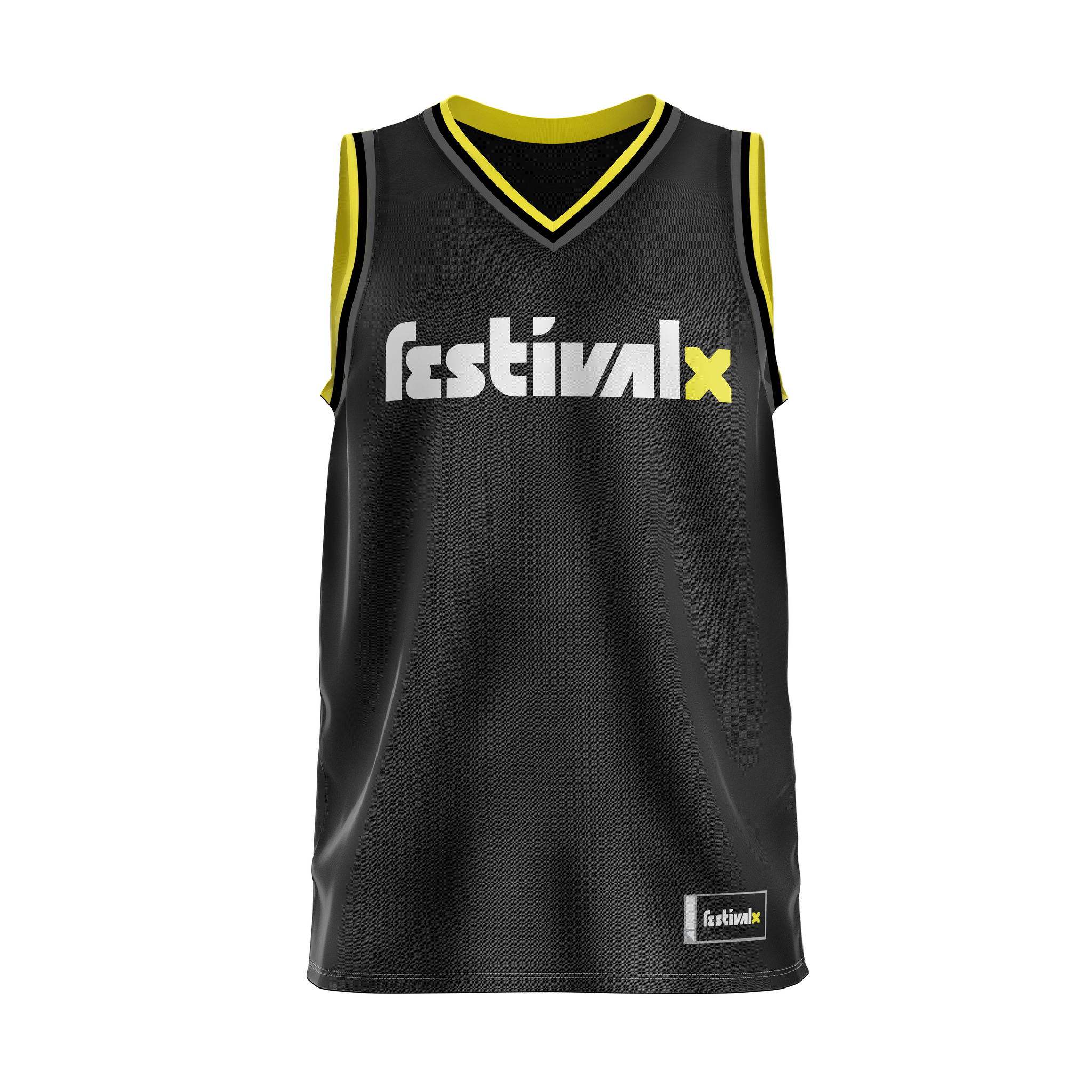 black yellow jersey basketball