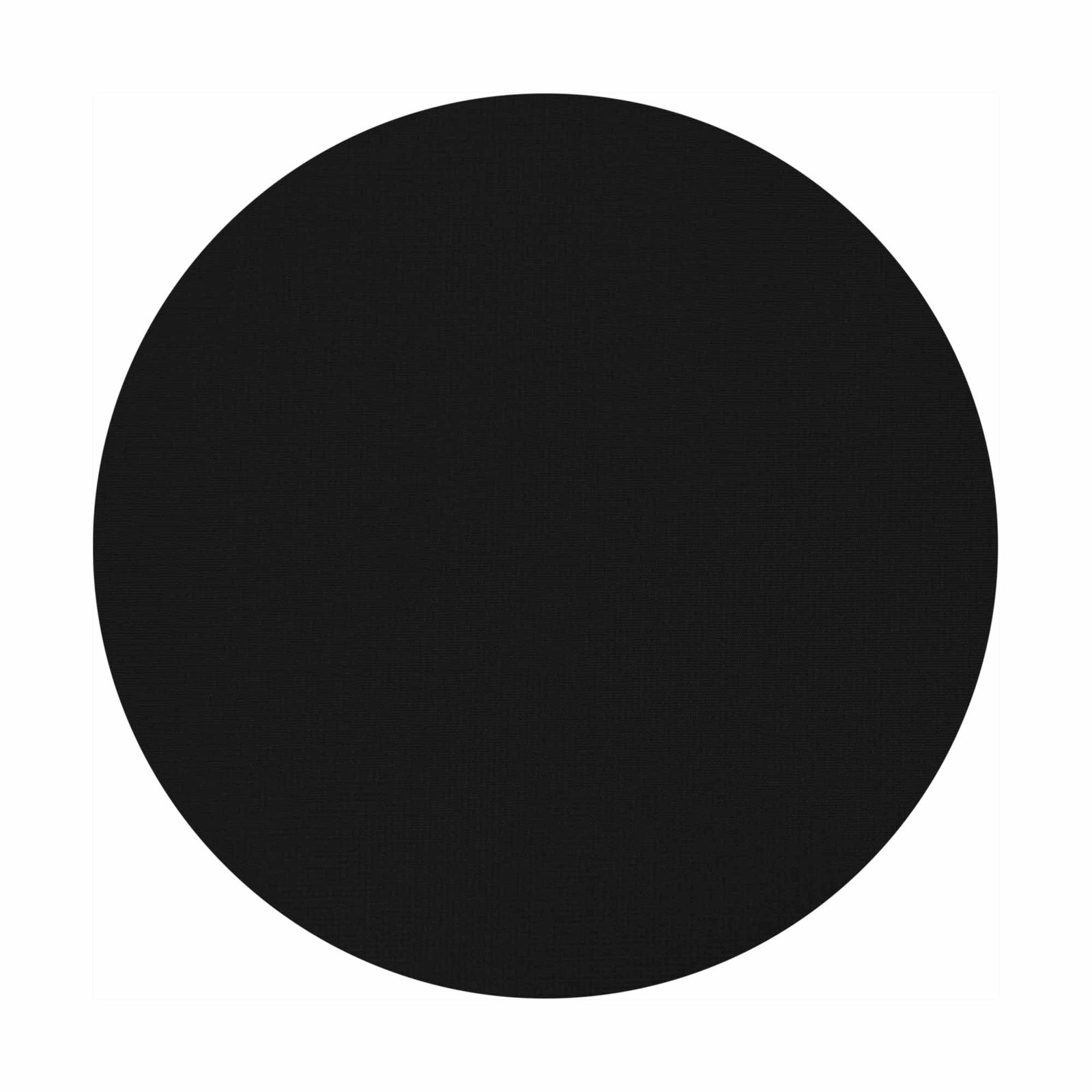 Черный круг на экране