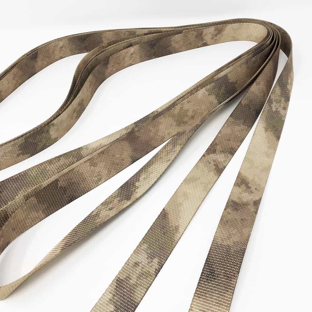 camo nylon webbing