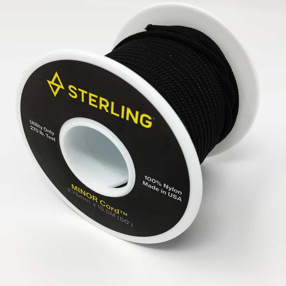 Sterling Rope 1.5 mm MINI cord (100') - Ripstop by the Roll