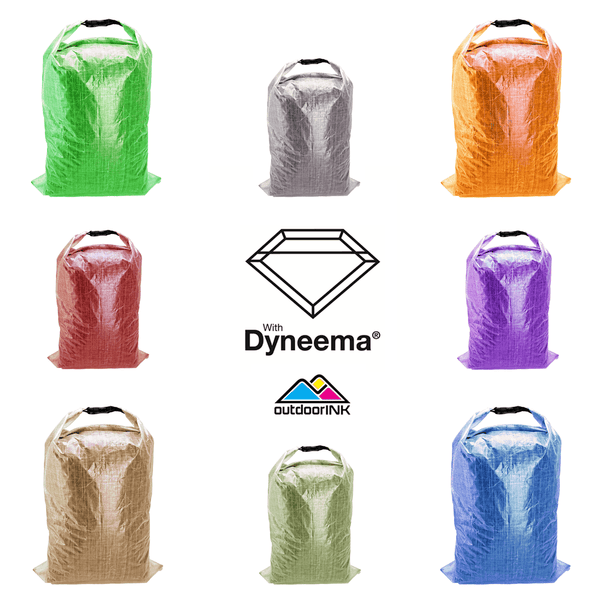 Omnicolor Solids - Roll-Top Dry Bag Kit w/ Dyneema | MYOG, DIY