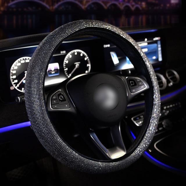 Luxury Crystal Steering Wheel Covers