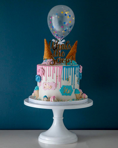 Teddy Bear Gender Reveal  Elegant Temptations Bakery