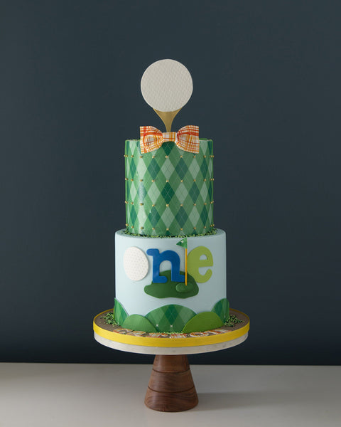 Golfer Theme Cake. Noida & Gurgaon – Creme Castle