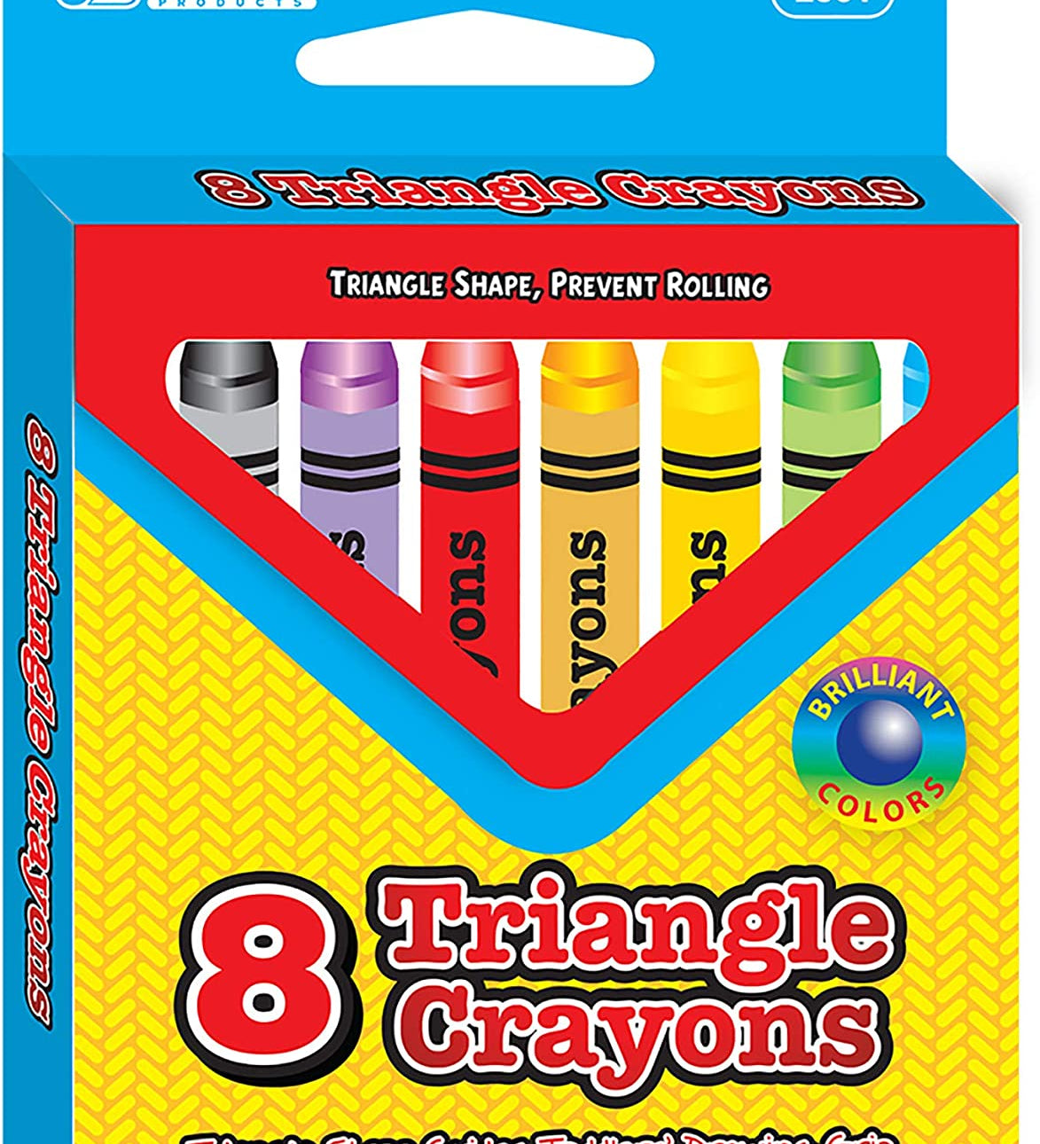 Premium Color Super Jumbo Crayons Coloring Set8-Count24-Pack - G8 Central