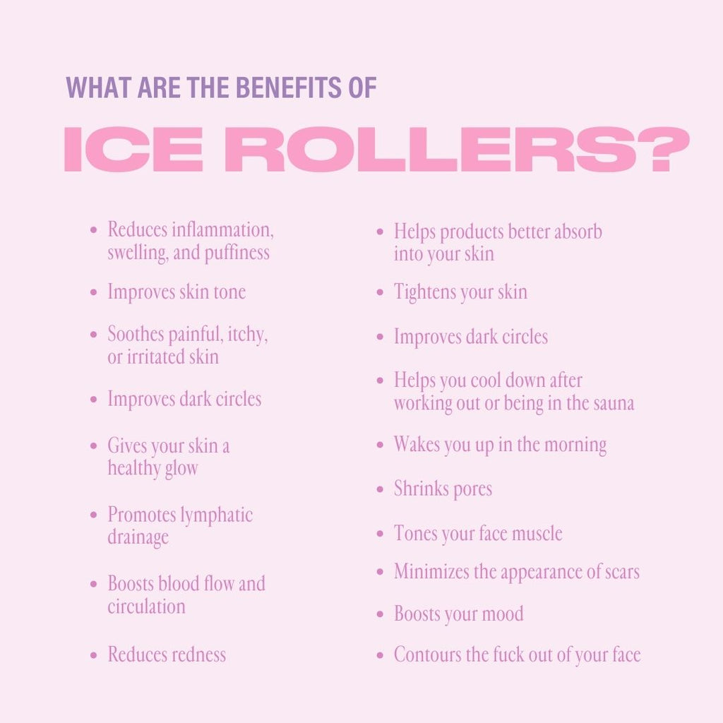 benefits of ice rollers
