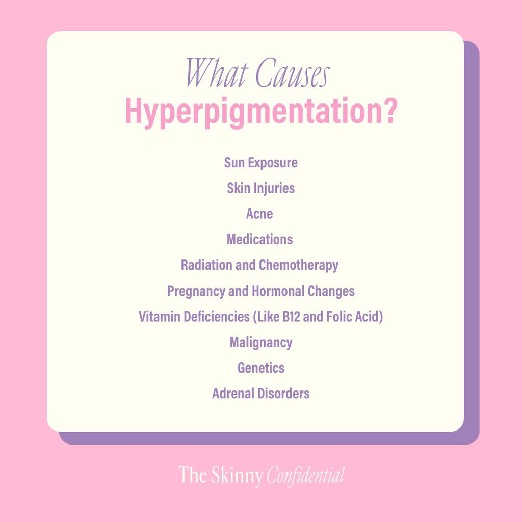 what causes hyperpigmentation