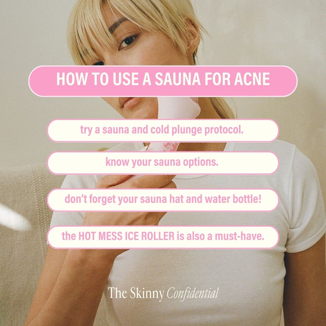 How to use sauna for acne