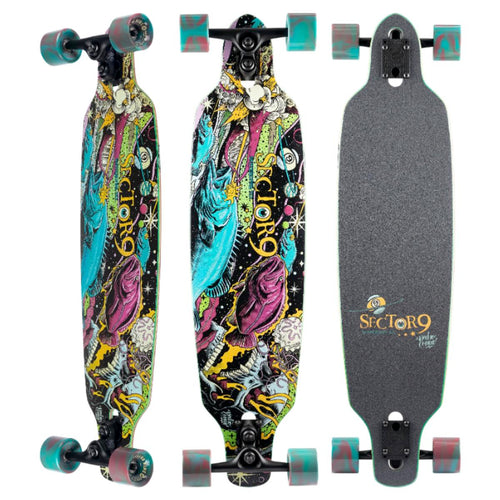 Sector 9 Fractal Battle Longboard