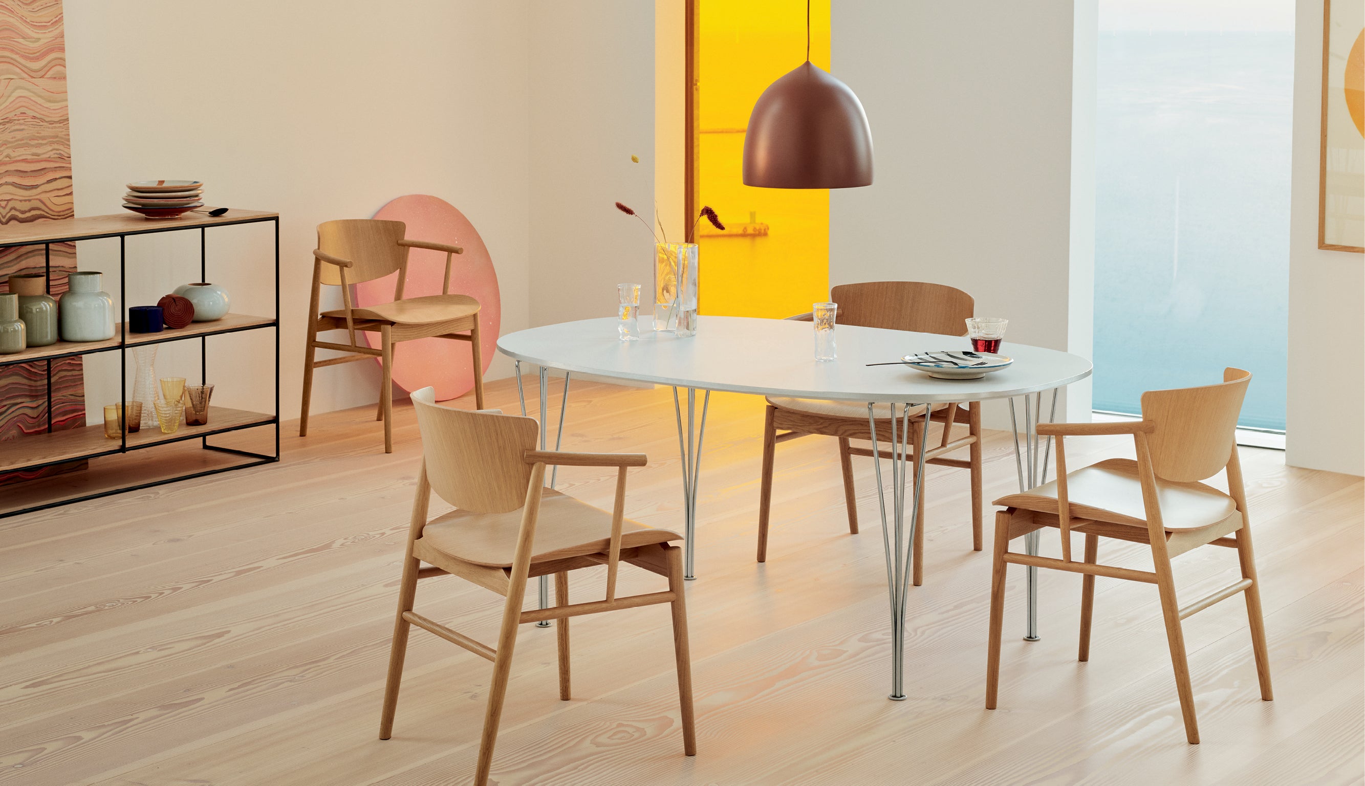 Fritz Hansen Table Series Cult Design First