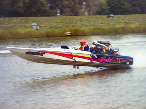 God's Gift Water Ski Race Boat Southern 80