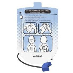 Defibtech Lifeline AED Paediatric Defibrillation Pad Package (1 set)