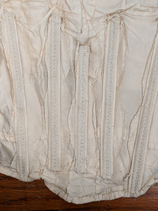 c. 1900 Silk Lace Bodice