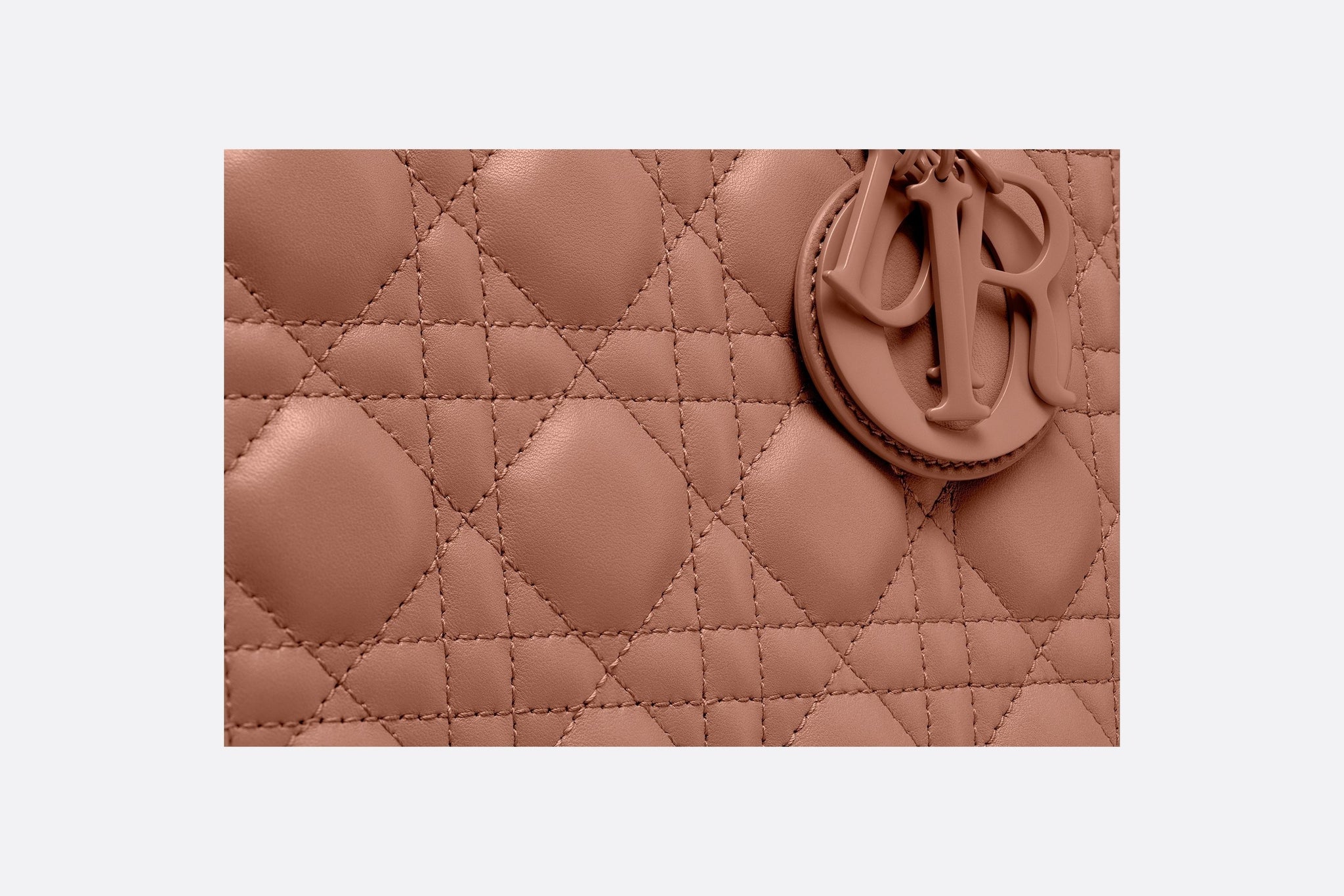 Medium Lady Dior Bag  Blush Ultramatte Cannage Calfskin  Dior Couture UAE