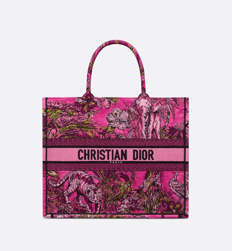 Christian Dior Book Tote - Asia Limited Edition - Jardin Boutanique  Embroidered