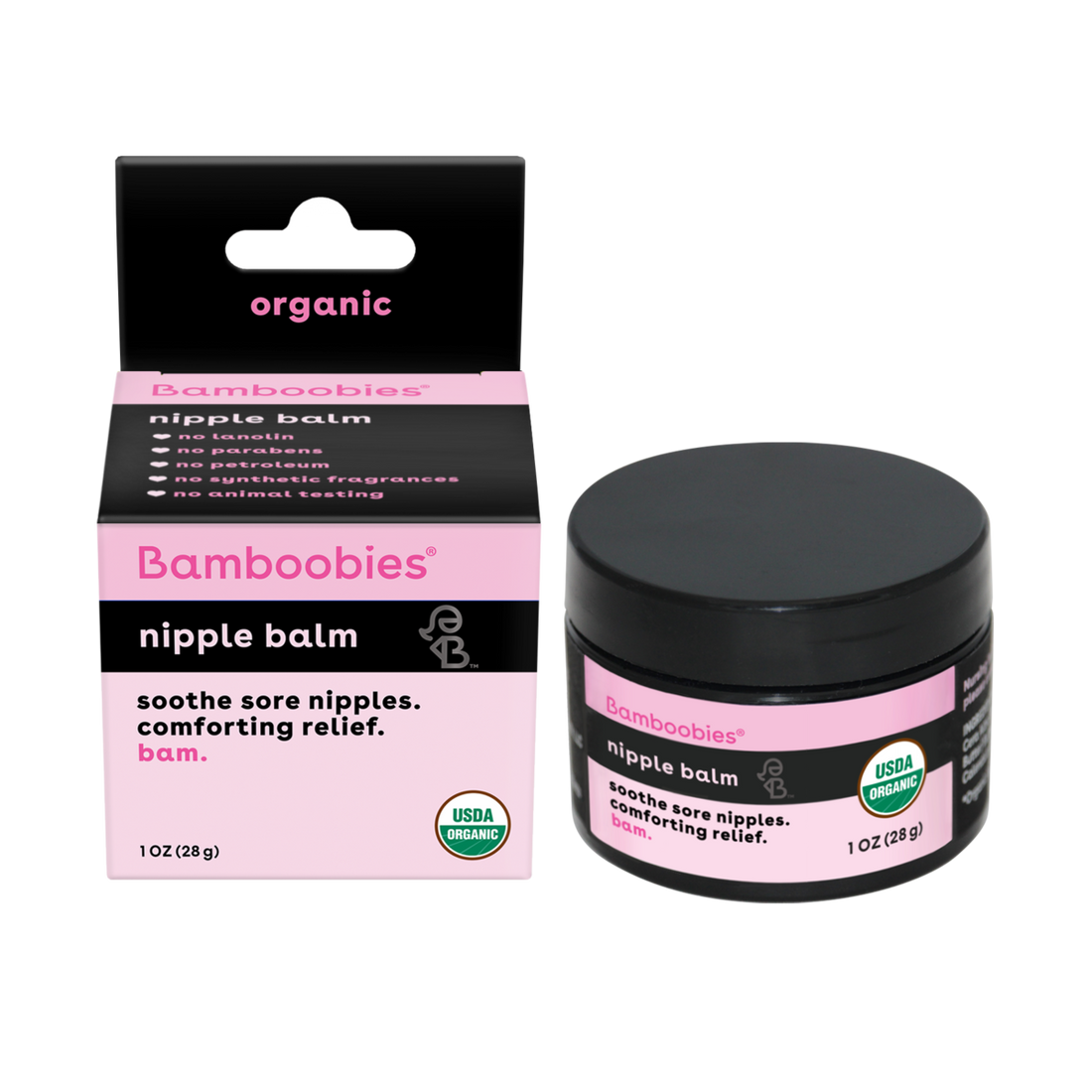 Bamboobies organic nipple balm (2 pack) – Apothecary Products