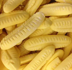 Foam bananas for pick and mix favourties yummy yellow sweet treats