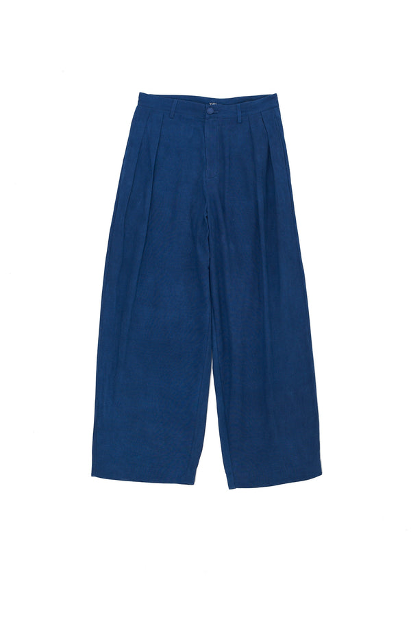 INCOTEX SLACKS cotton trousers 'Tapered Fit' navy | BRAUN Hamburg