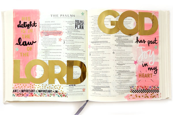 Digital Bible Journaling Kit  FAITH - Pink - PlanningFaithCo