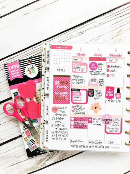 Happy Planner Value Pack Stickers - Journaling