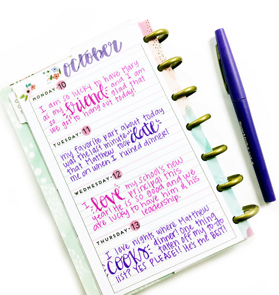 Mini Happy Planner® Gratitude & Happiness Journal – The Happy Planner