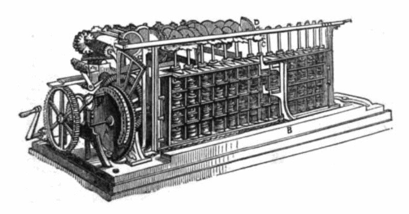 Machine à calculer de Scheutz