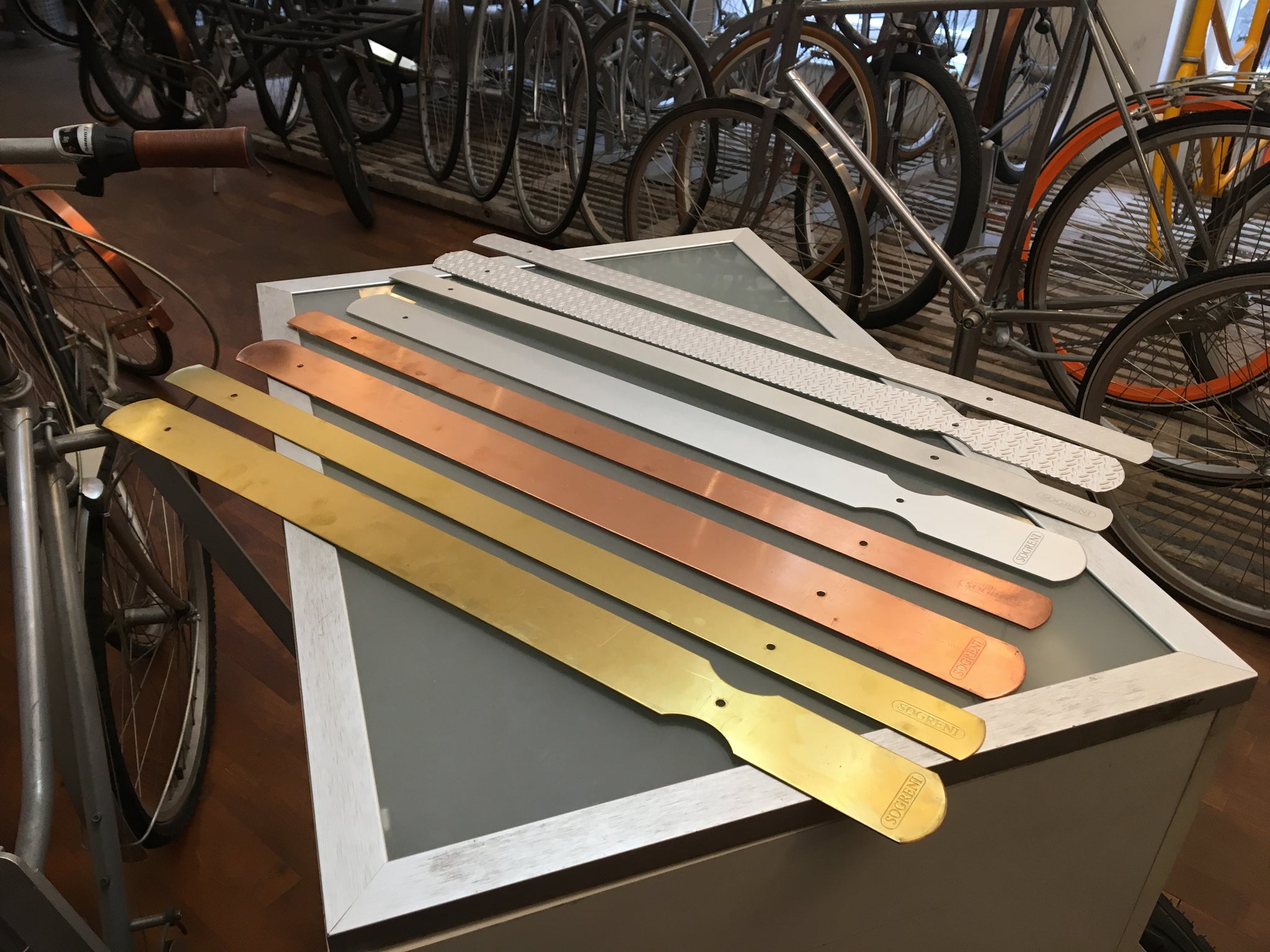 copper mudguards