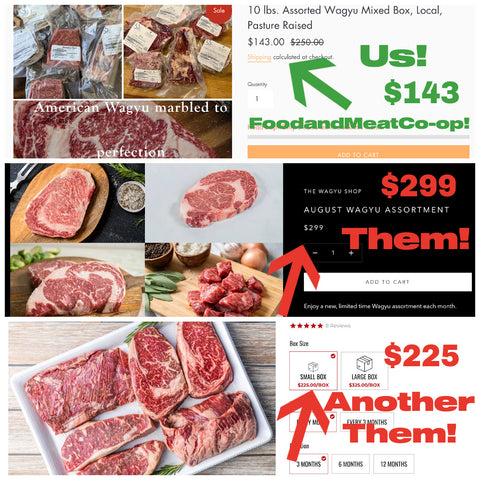 Wagyu Steak Boxes and Meat Delivery Boxes