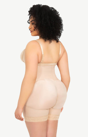 AirSlim® Firm Tummy Compression Bodysuit Shaper With Butt Lifter