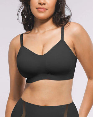 Bare Essentials™ Cream Touch™ Smoothing Wireless Bra - Shapellx