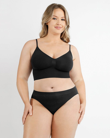 CoreSculpt™ Seamless Eco Bra & Low Waist Seamless Brief Set