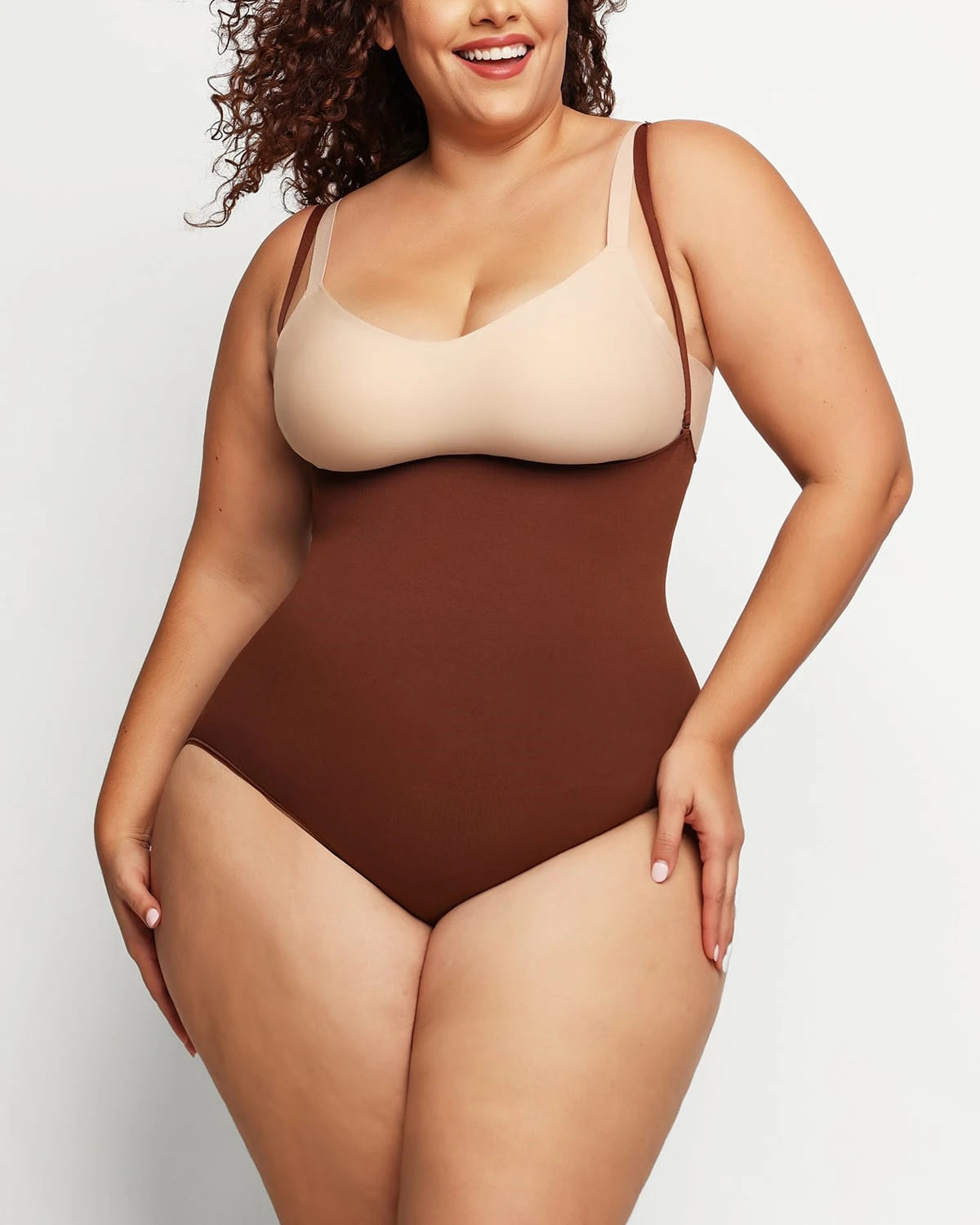 Eco Seamless Shaper - Panty / Brown / 5X