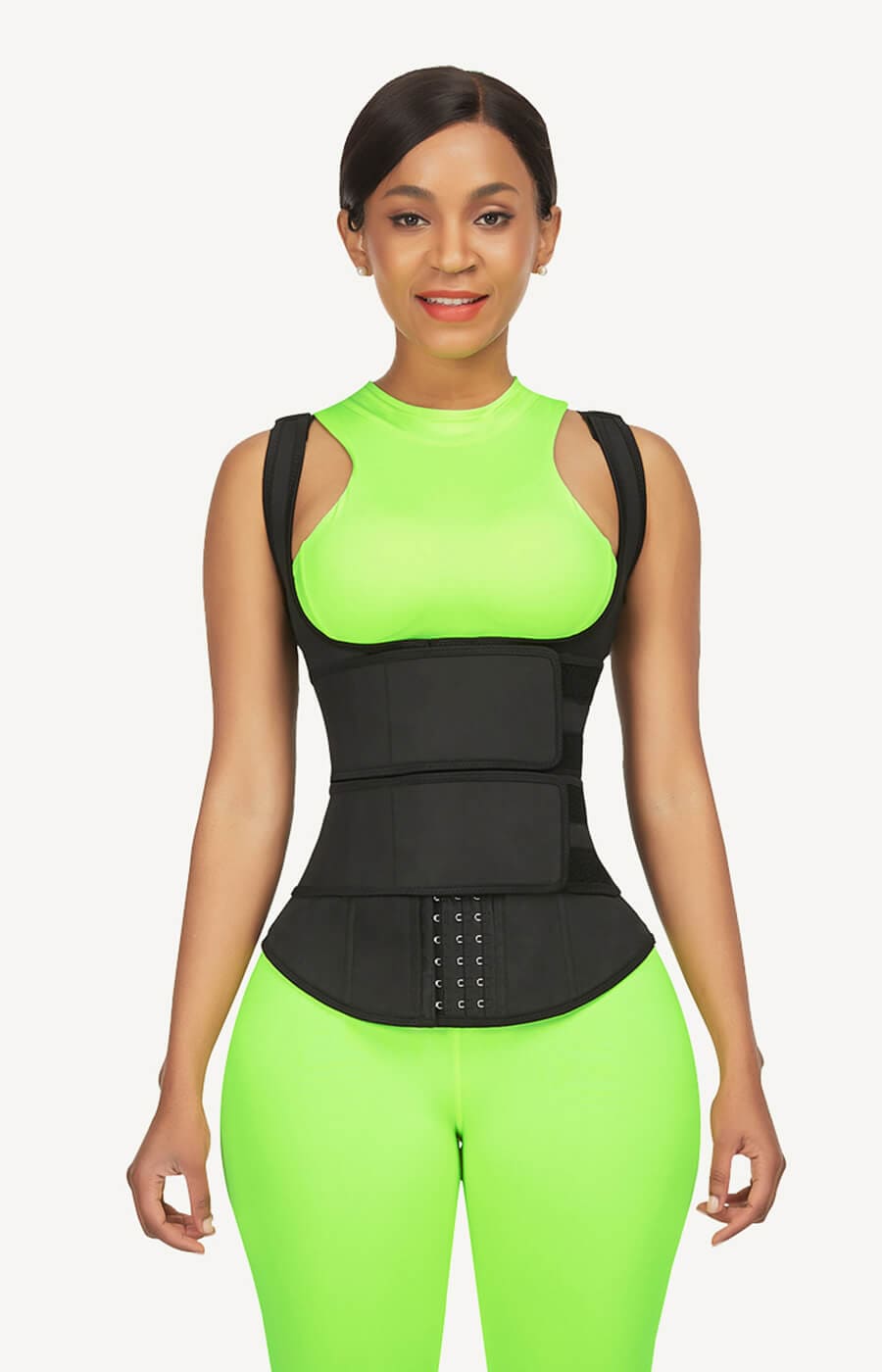 double belt waist trainer