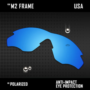 Anti Scratch Polarized Replacement Lenses for-Oakley M2 Frame OO9212 Options