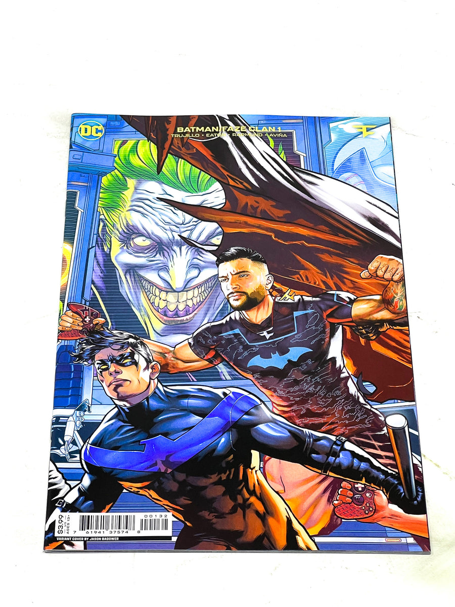 BATMAN/FAZE CLAN #1. VARIANT COVER B. NM CONDITION. – The Unreality Store