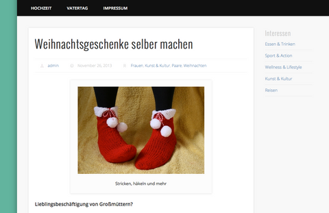 Weihnachtsgeschenke selber machen