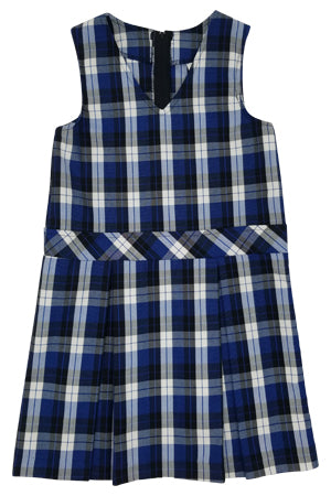 School Uniform Plaid Jumper-Montclair | School Uniforms 4 Less