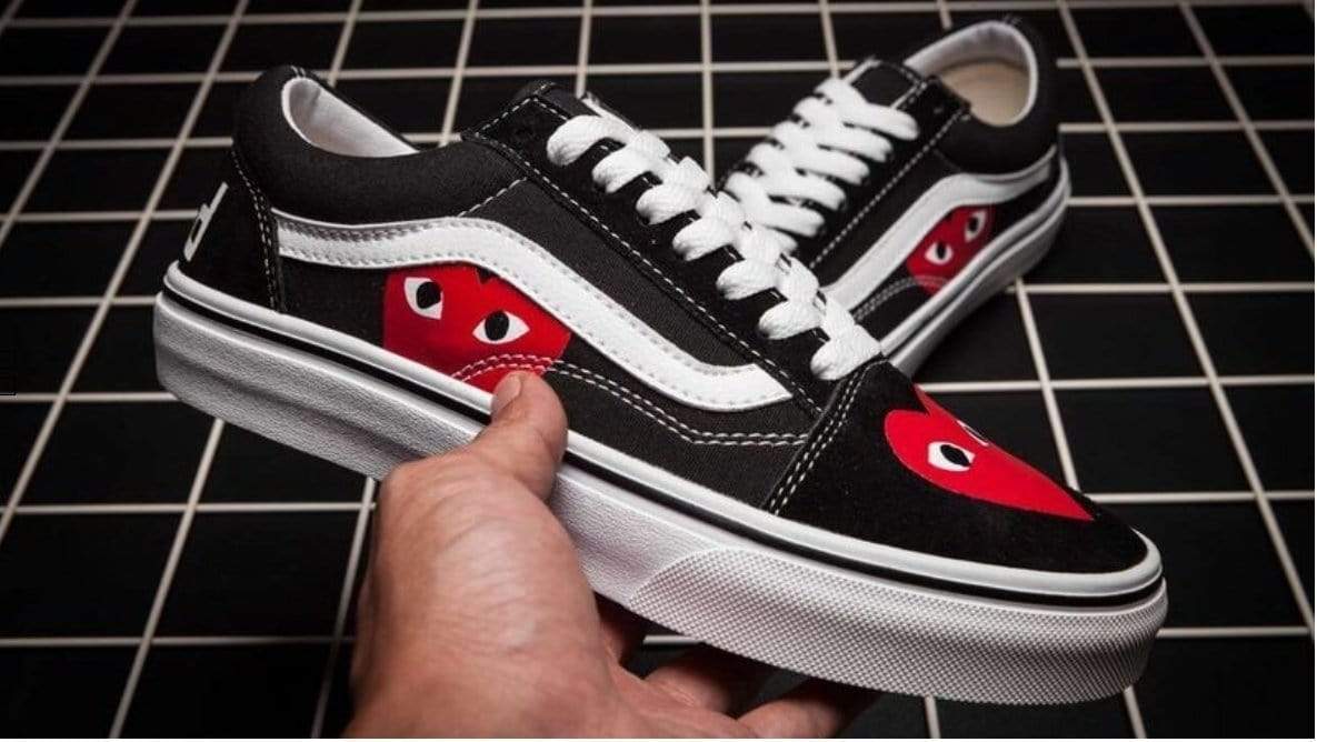 vans x cdg play