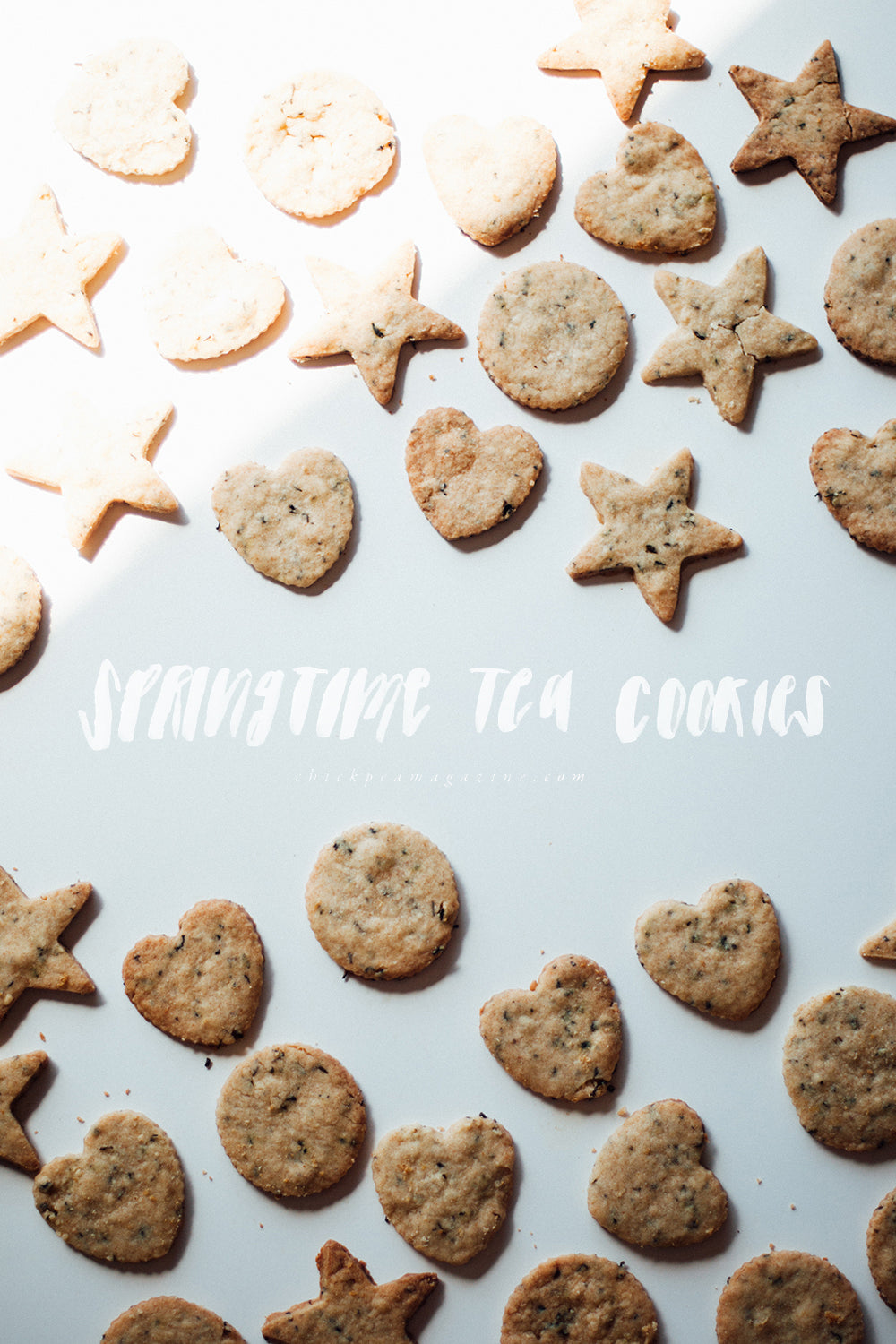 easy vegan tea cookies